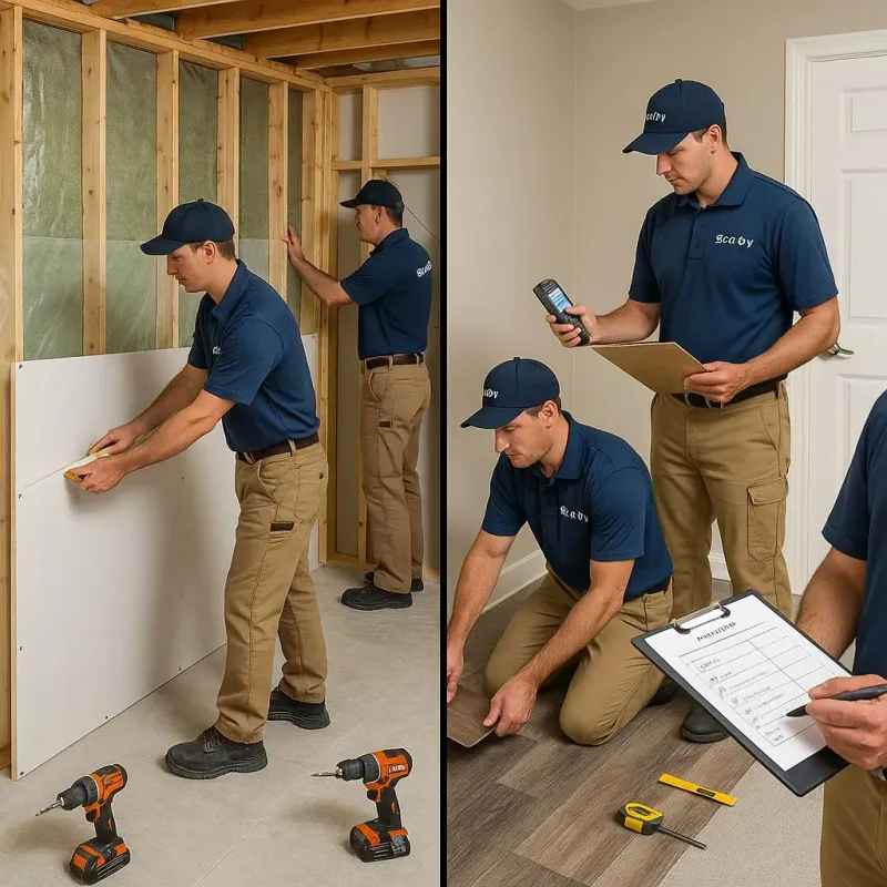 Repairs and Reconstruction process in Mitchell, SD